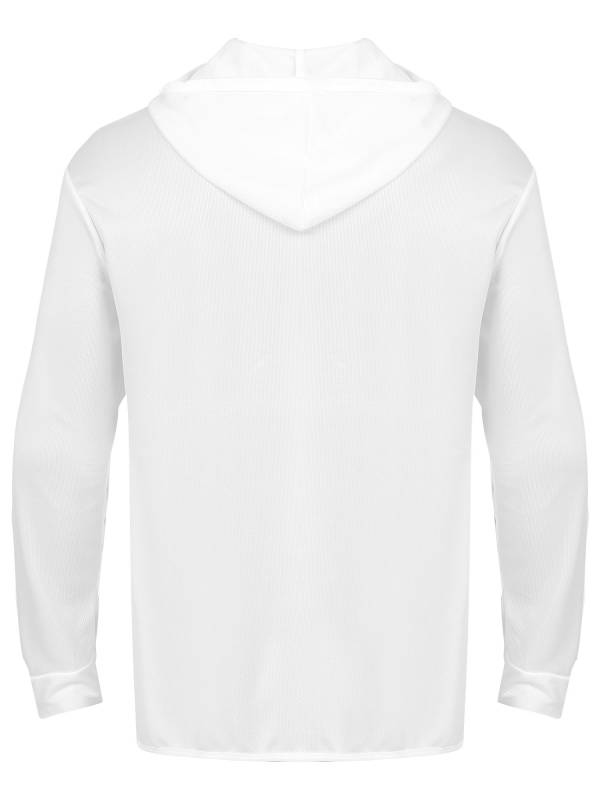 Men Long Sleeve Zipper Sun Protection Sports Hoodie thumb
