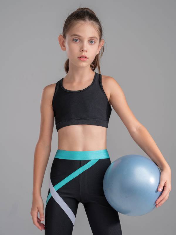 Girls leggings and crop top set online