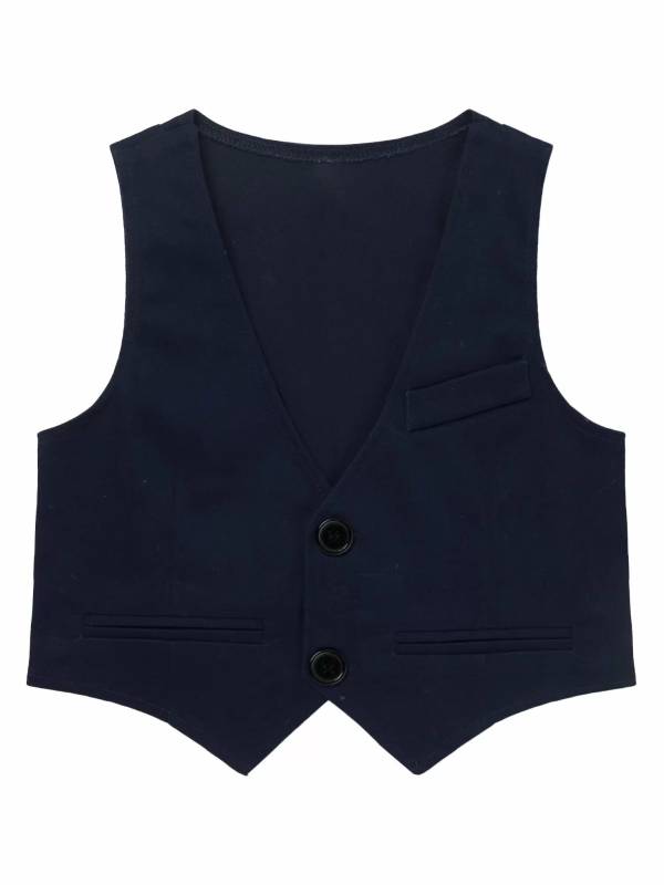 Kids Boys Single-Breasted Vest thumb