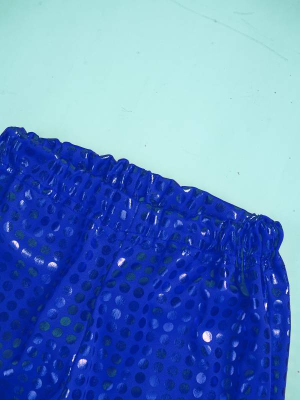 Kids Shiny Sequins Flared Jazz Pants Stage Performance Pants thumb