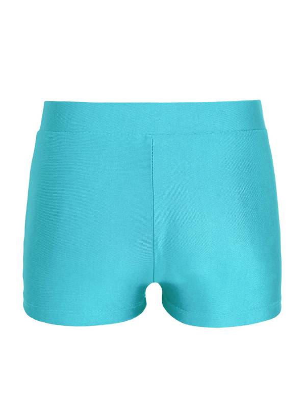 Kids Girls Stretchy V-front Waistband Sports Shorts thumb