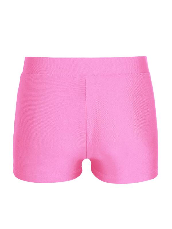 Kids Girls Stretchy V-front Waistband Sports Shorts thumb