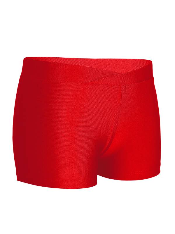 Kids Girls Stretchy V-front Waistband Sports Shorts thumb