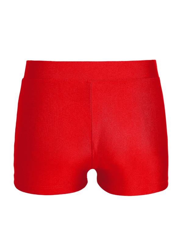 Kids Girls Stretchy V-front Waistband Sports Shorts thumb