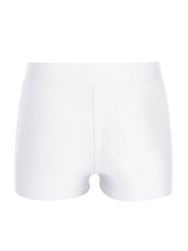 Kids Girls Stretchy V-front Waistband Sports Shorts thumb