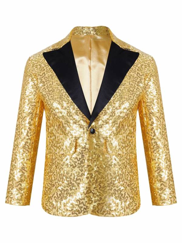 Kids Boys Sequin Blazer thumb