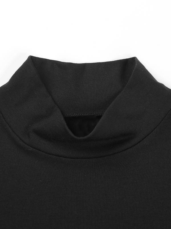 Men One-Piece Undershirt Long Sleeve Gymnastic Leotard thumb
