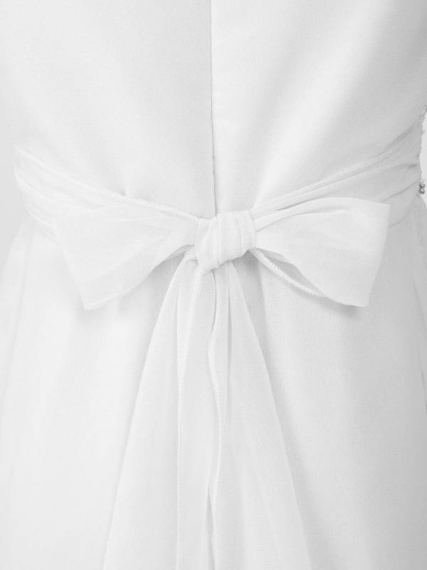 Kids Girls Mesh & Chiffon High-Low Party Dresses thumb