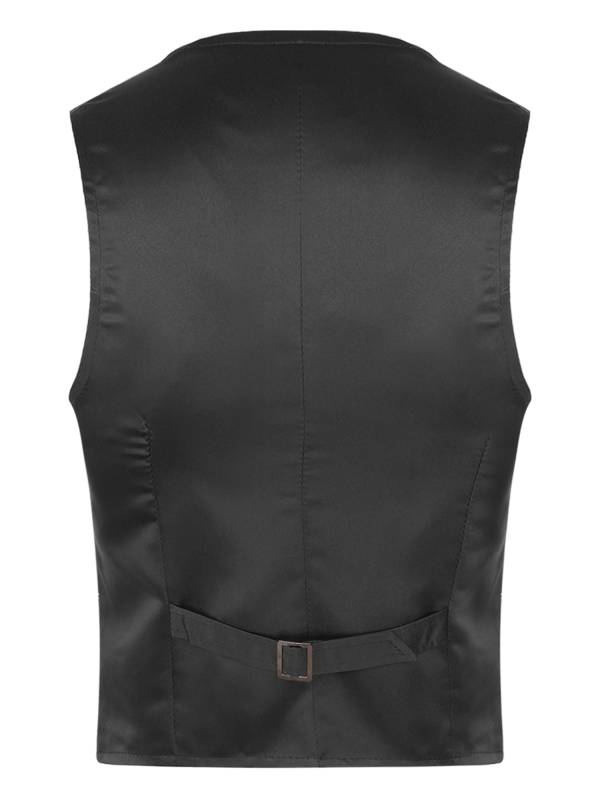 Men Sequin Sleeveless Waistcoat Jacket for Latin Jazz Dance thumb