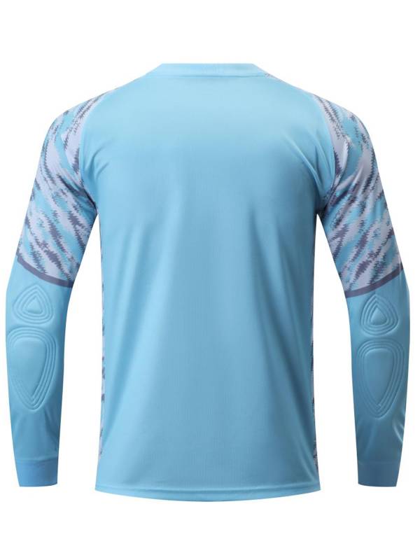 Kids Boys Long Sleeve Protective Sponge Pads  Football Goalkeeper Sport Top thumb