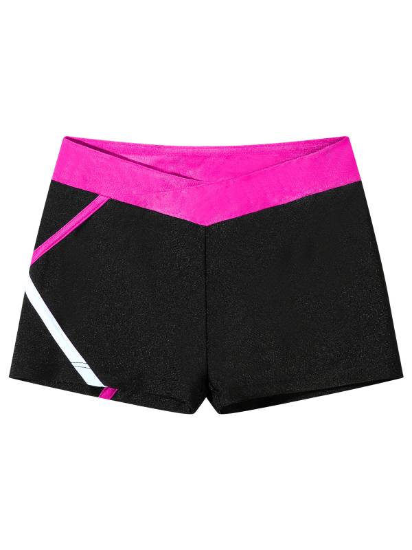 Kids Girls Sleeveless Crop Top and Low Waist Shorts Sport Sets thumb