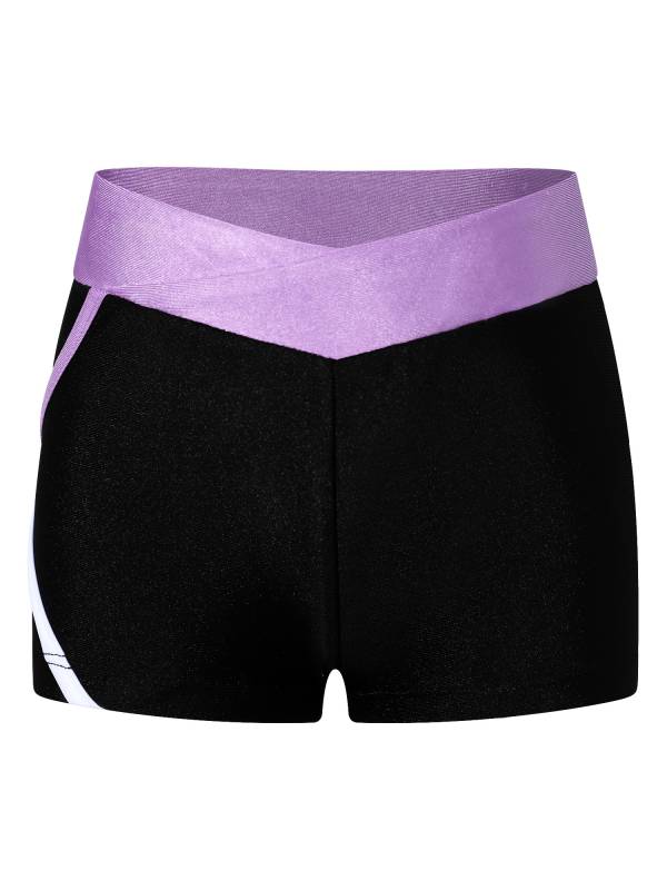 Kids Girls Sleeveless Crop Top and Low Waist Shorts Sport Sets thumb