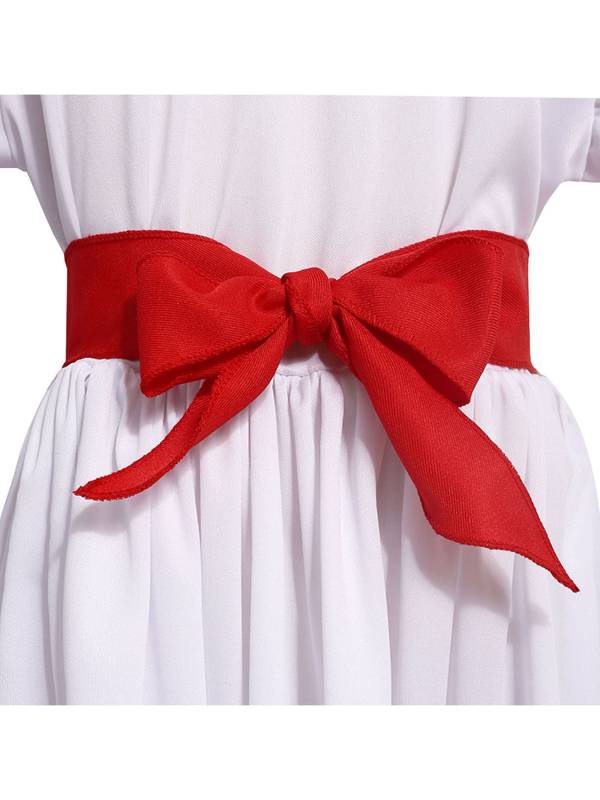 Chef Costume Dress Top with Hat for Kids Girls and Boys thumb