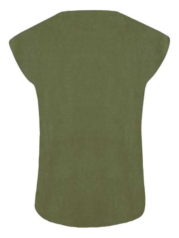 Men Solid Color Sleeveless Casual Round Neck Sports T-shirt thumb