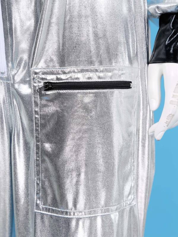 Women Astronaut Role Play Outfit Long Sleeve Jumpsuits thumb