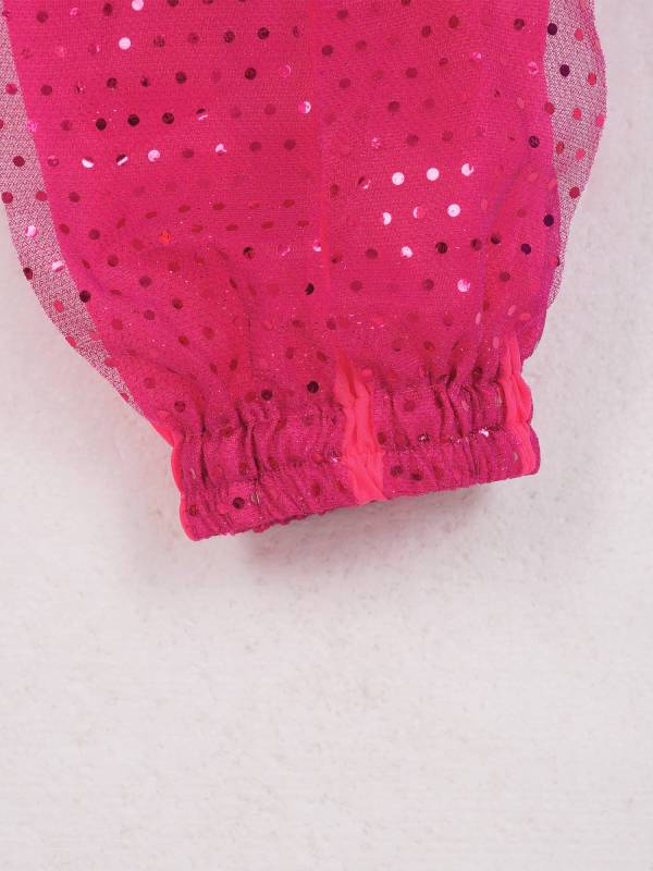Women Sequined Dots Chiffon Belly Dance Pants thumb