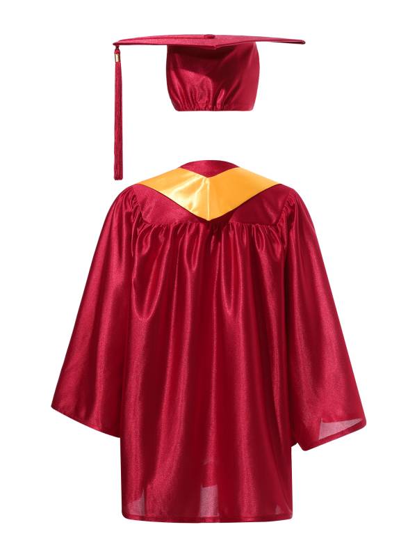 Kids Preschool Primary School Graduation Gown Uniform Set thumb