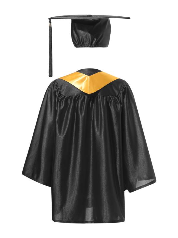 Kids Preschool Primary School Graduation Gown Uniform Set thumb