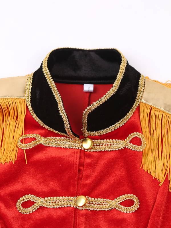 Women Velvet Tailcoat Renaissance Gothic Jacket Cosplay Costumes thumb
