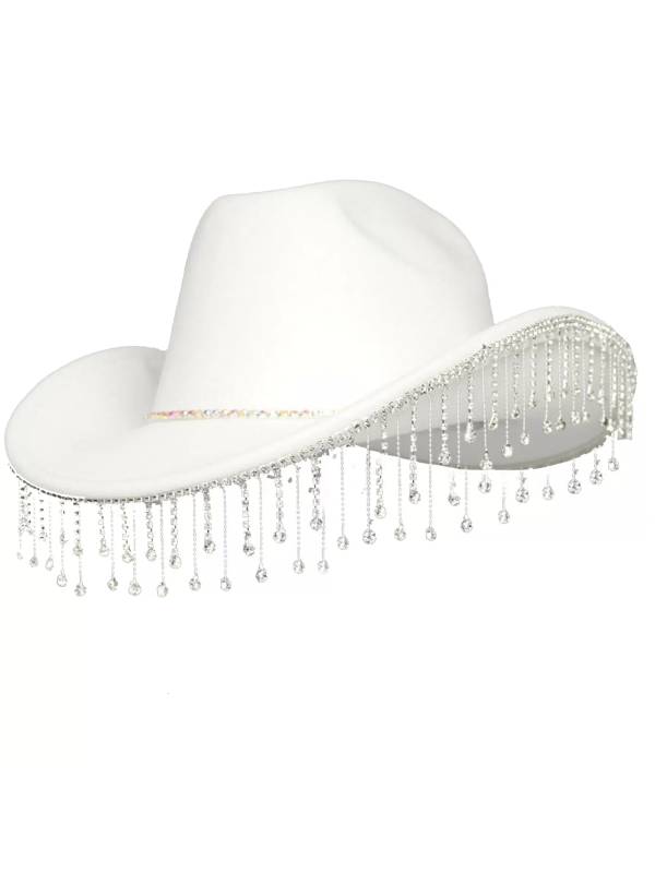 Adult Bling Rhinestone Hat Costumes Props for Bachelorette/Bridal Party thumb