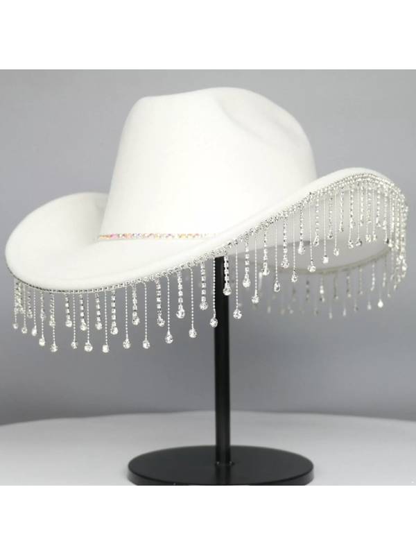Adult Bling Rhinestone Hat Costumes Props for Bachelorette/Bridal Party thumb