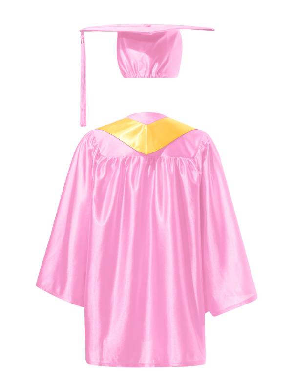 Kids Preschool Primary School Graduation Gown Uniform Set thumb