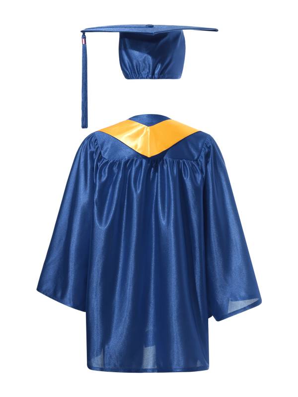 Kids Preschool Primary School Graduation Gown Uniform Set thumb