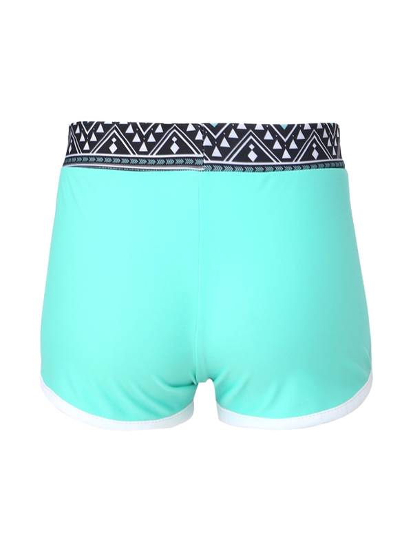 Kids Girls Tropical Print Swimming Shorts thumb