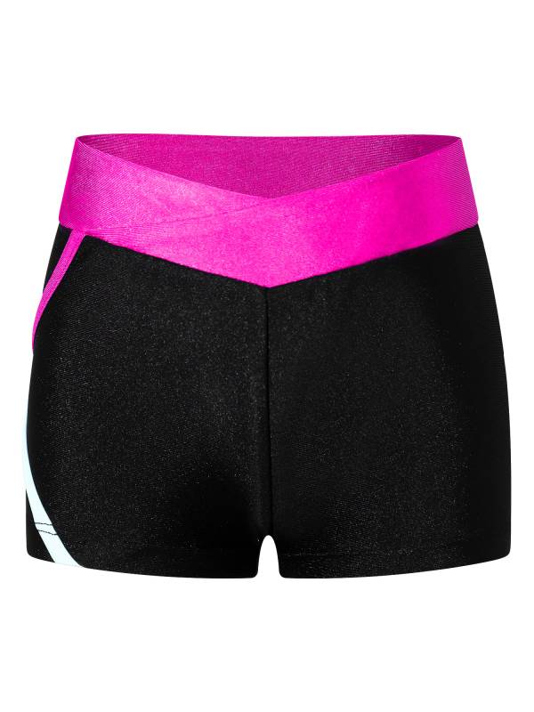 Kids Girls 2pcs Sleeveless U Neck Crop Top and Shorts Sports Set thumb