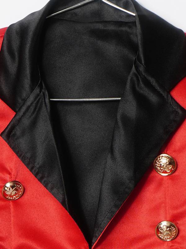 Toddler/Kids Boys Long Sleeves Lapel Collar Tuxedo Circus Costume thumb