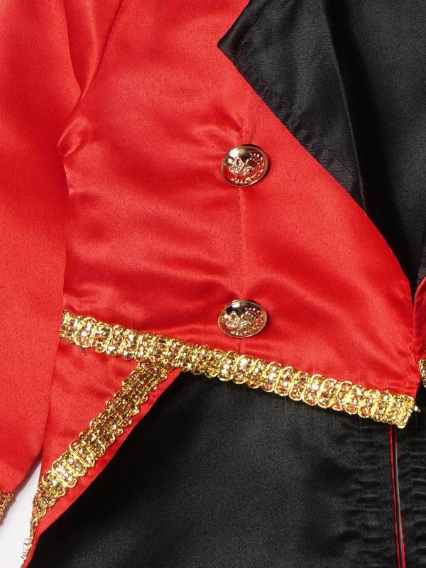 Toddler/Kids Boys Long Sleeves Lapel Collar Tuxedo Circus Costume thumb