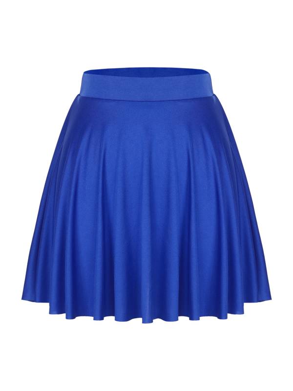 Women Solid Color Ruffle Skirt Sportwear thumb
