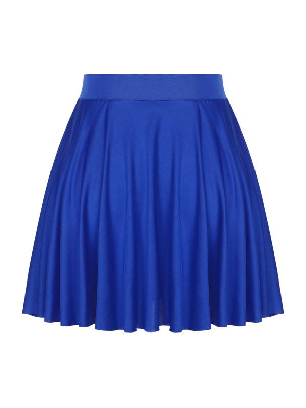 Women Solid Color Ruffle Skirt Sportwear thumb