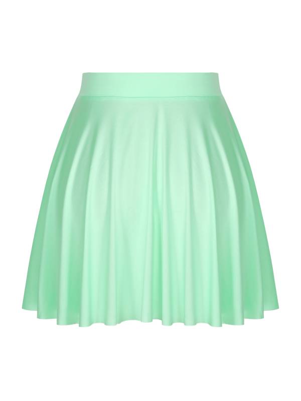 Women Solid Color Ruffle Skirt Sportwear thumb