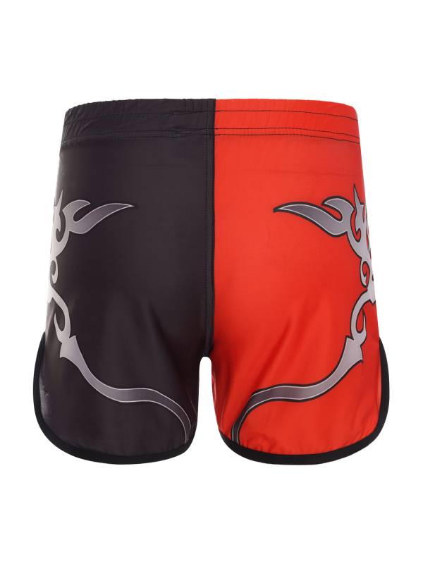Kids Boys Letter Print Boxing Wrestling Training Shorts thumb