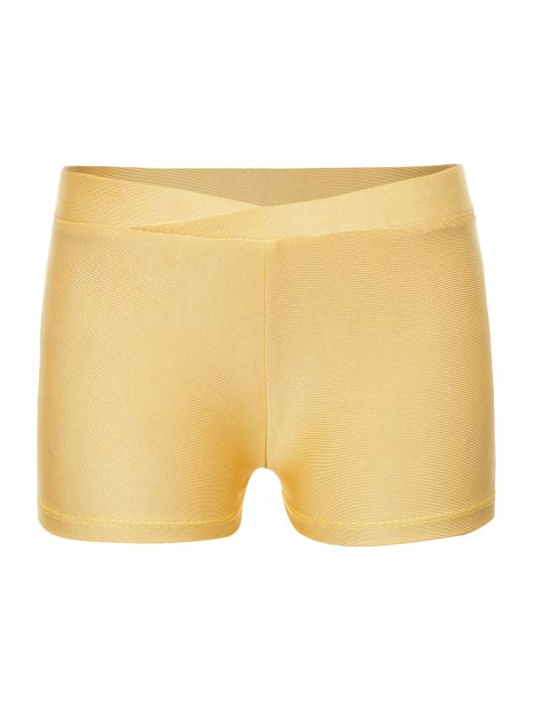 Kids Girls Stretchy V-front Waistband Sports Shorts thumb