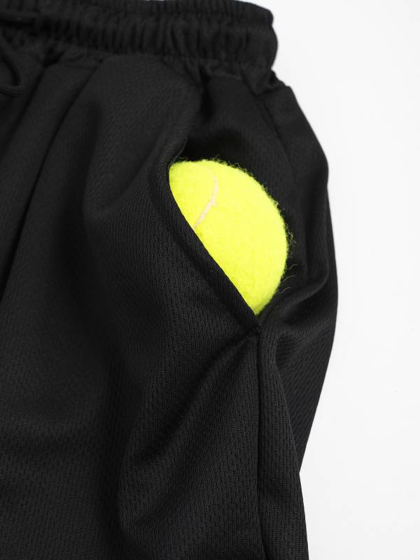Kids Boys Built-in Leggings Sport Shorts Drawstring Training Shorts thumb