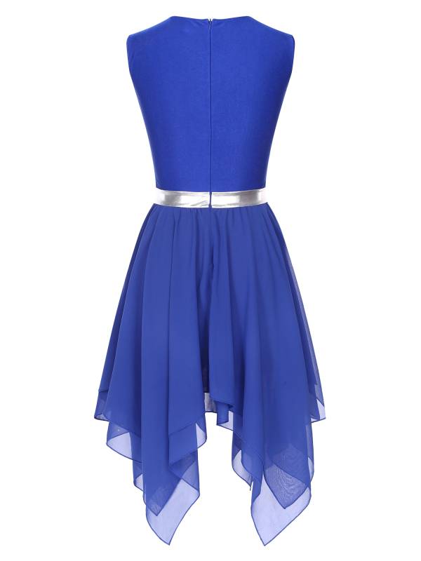 Women Sequins Sleeveless Cross Print Worship Dress thumb