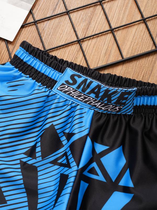 Kids Boys Boxer Shorts Elastic Waistband Athletic Trunks thumb