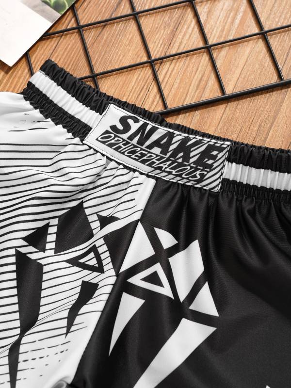 Kids Boys Boxer Shorts Elastic Waistband Athletic Trunks thumb