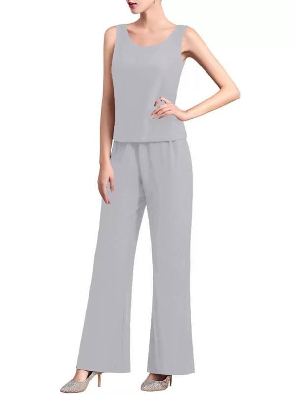 Women 3 Pieces Elegant Chiffon Party Suit Wedding Guest Outfits thumb