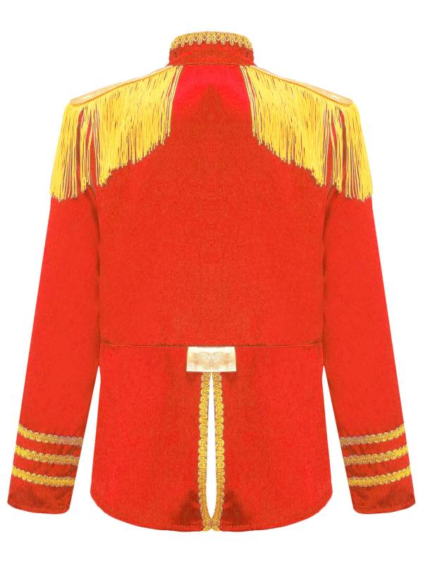 Kids 1960s British Long Sleeve Fringe Musician Costume Shirt thumb