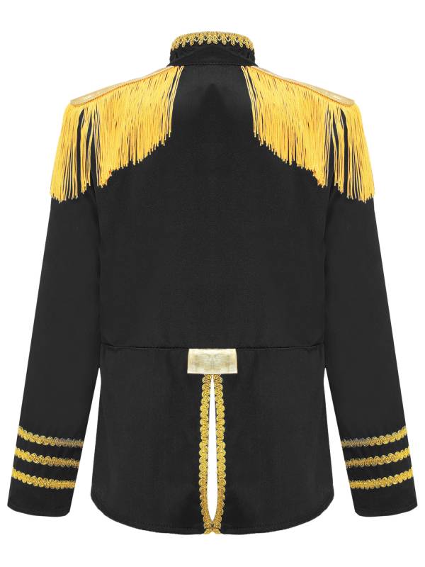 Kids 1960s British Long Sleeve Fringe Musician Costume Shirt thumb