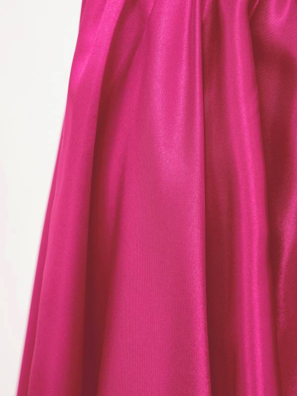 Kids Girls Solid Spanish Bullfight Midi Skirt Latin Dance Skirt thumb