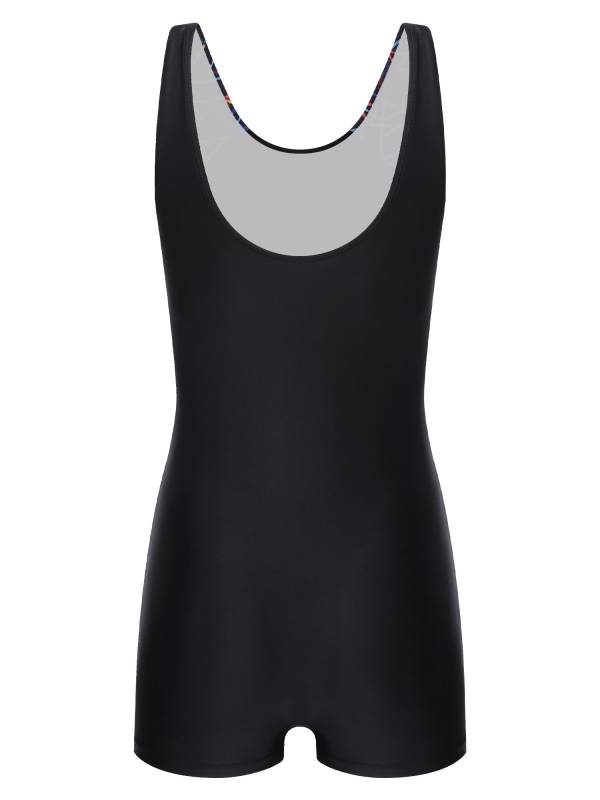 Women Sleeveless One-piece Graphic Print Swimsuit thumb