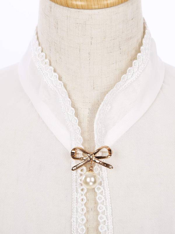 Kids Girls Chiffon Cape with Exquisite Brooch Shawl thumb