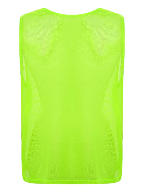 Men Hollow Out Mesh Round Neck Sleeveless Training Tank Top thumb