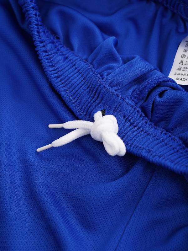 Kids Boys Solid Color Athletic Drawstring Sports Trunks thumb