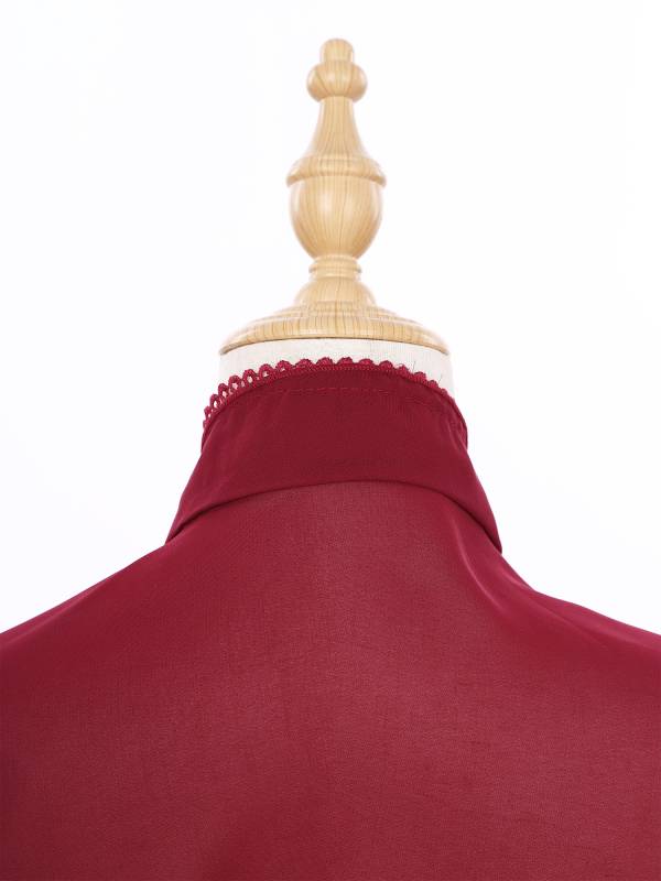 Kids Girls Chiffon Cape with Exquisite Brooch Shawl thumb