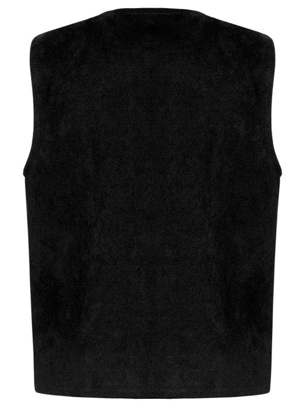 Kids Cowboy Cowgirl Costume Sleeveless Fringe Vest thumb